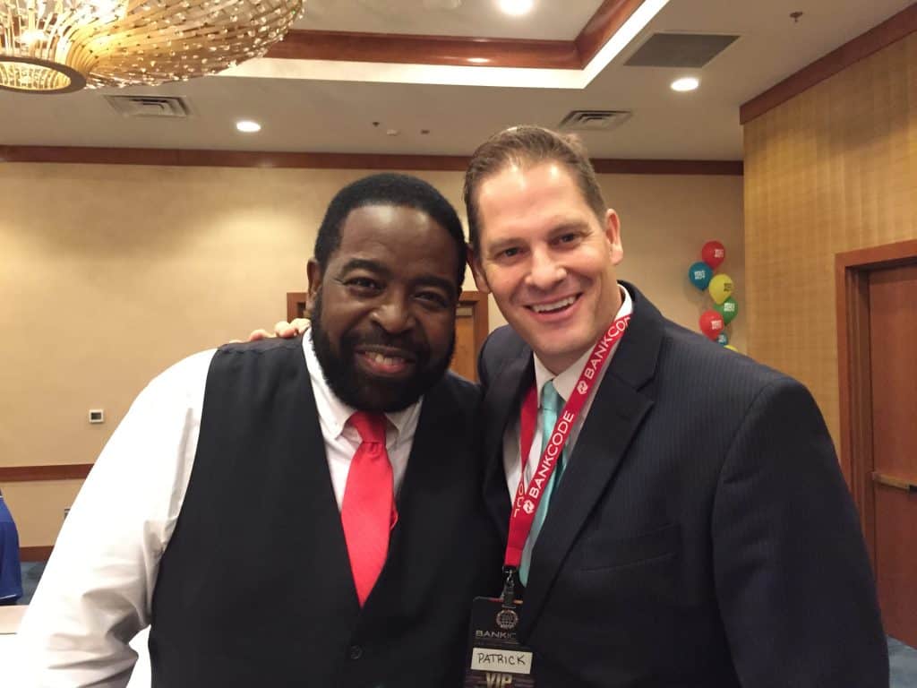 Patrick with Les Brown